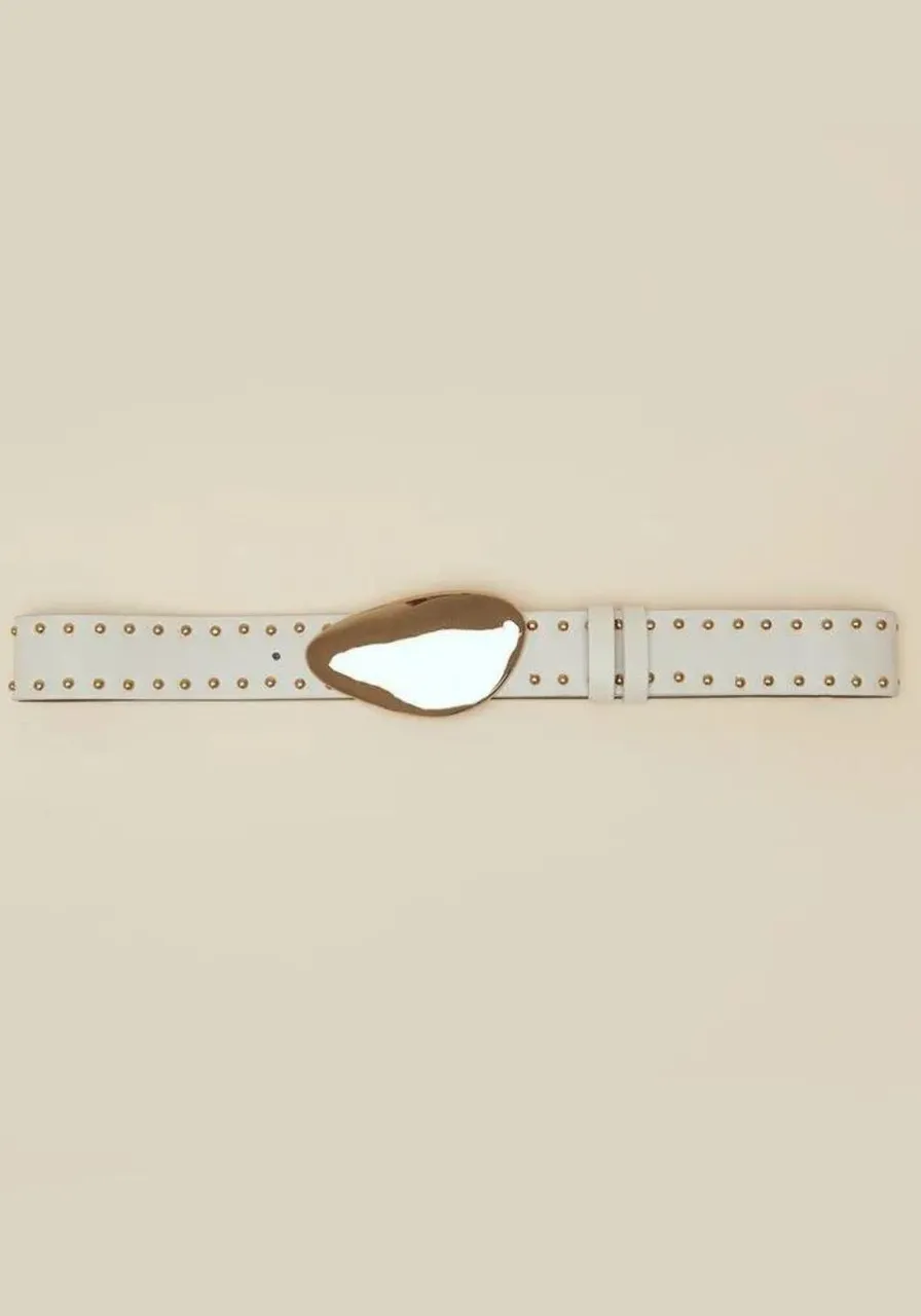 Cinto Morena Rosa Quadril Médio Detalhe Fivela 