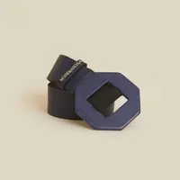 Cinto Morena Rosa Médio Detalhe Fivela Azul - imagem 3