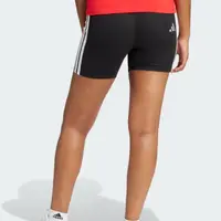 Shorts Biker Cós Alto Essentials Três Listras Adidas  - imagem 2