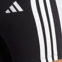 Shorts Biker Cós Alto Essentials Três Listras Adidas  - imagem 3