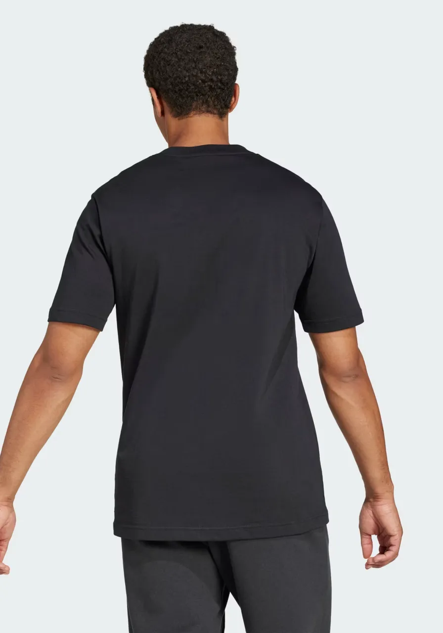 Camiseta Essentials Big Logo Adidas Preta 