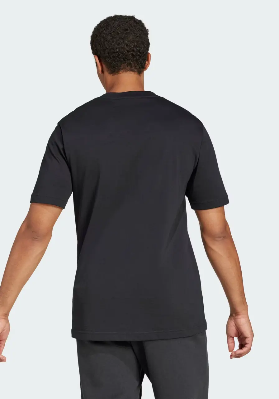 Camiseta Essentials Big Logo Adidas Preta 