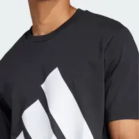 Camiseta Essentials Big Logo Adidas Preta  - imagem 1