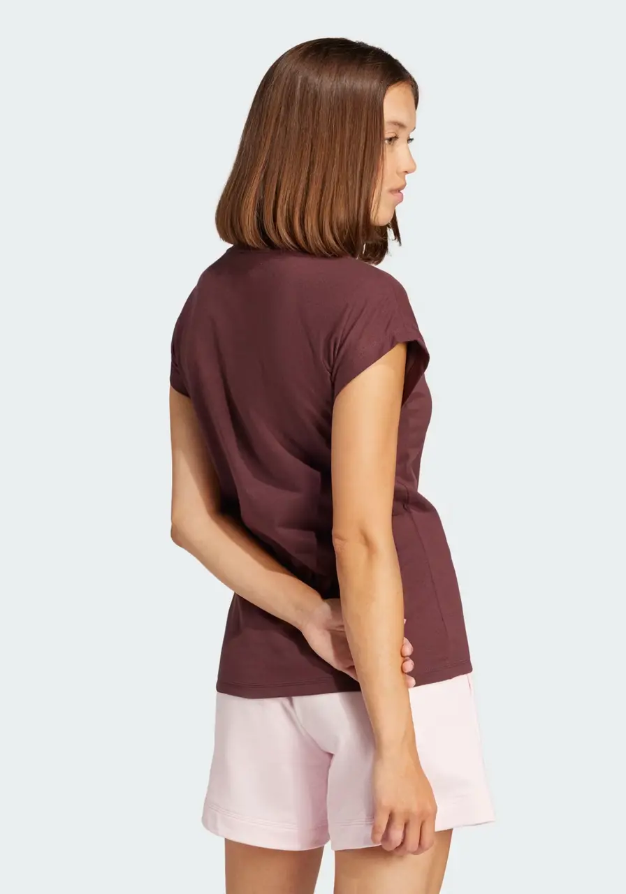 Camiseta Algodão Essentials Linear Adidas 