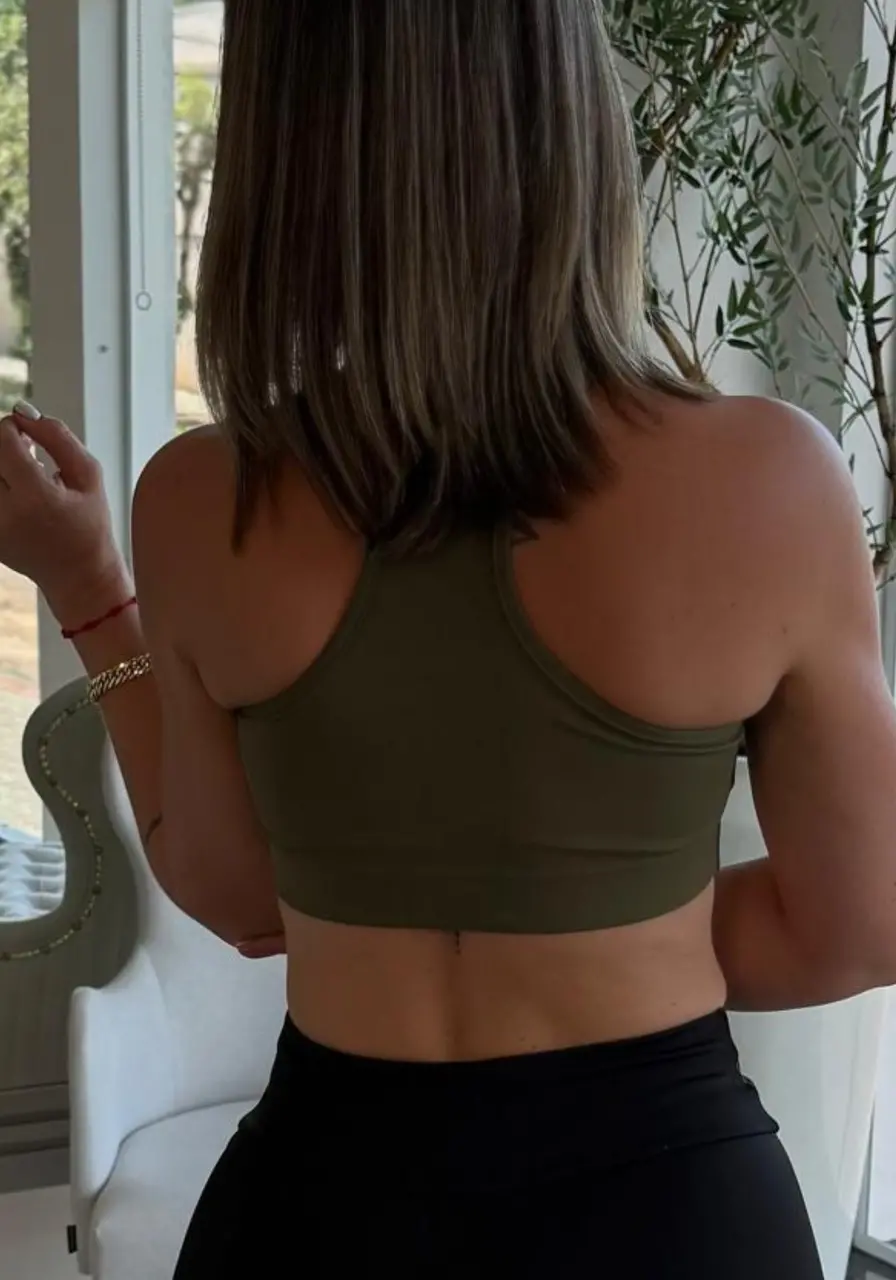 Top Treino Basico Suporte Medio Adidas 