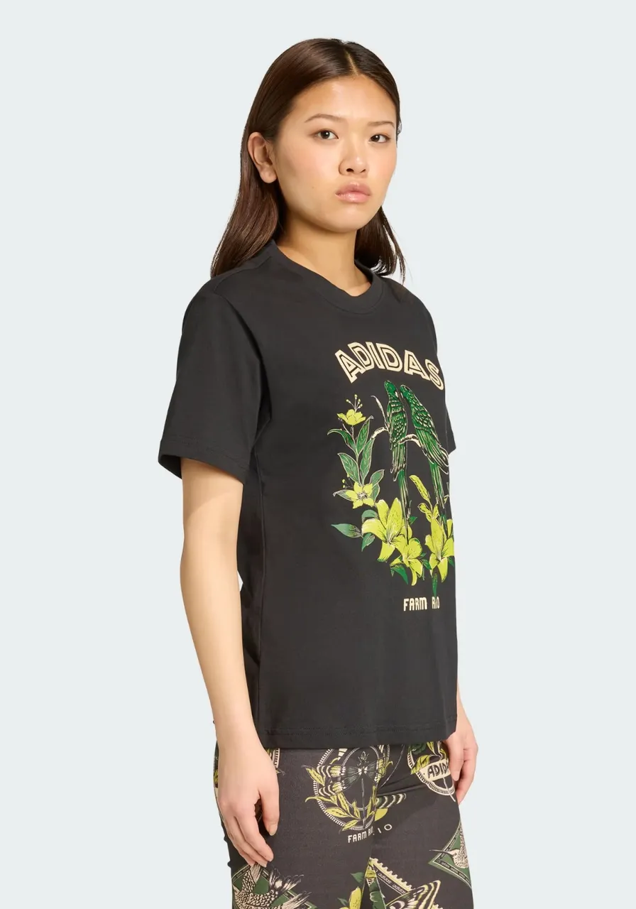 Camisa Farm Tee Preta Adidas Ref 15940