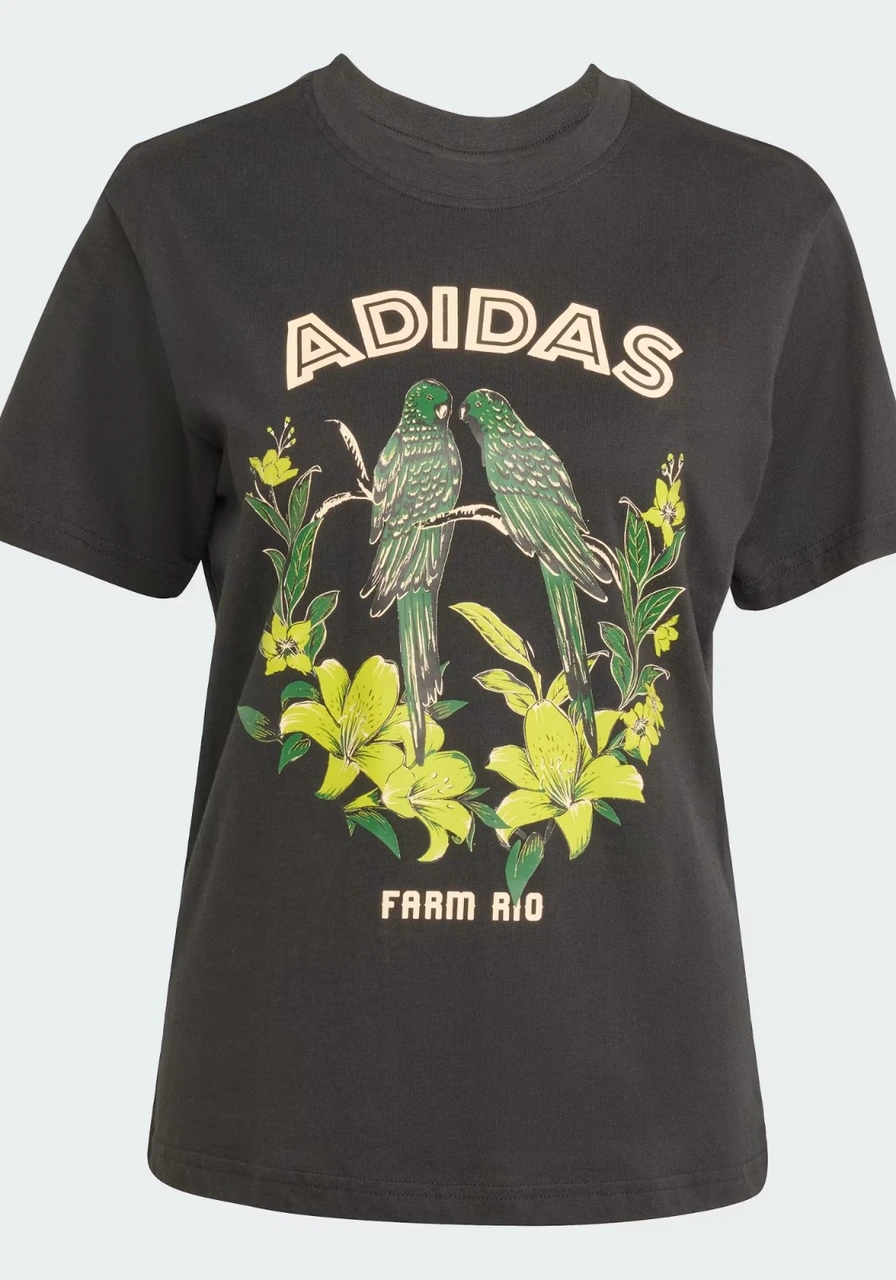 Camisa Farm Tee Preta Adidas Ref 15940