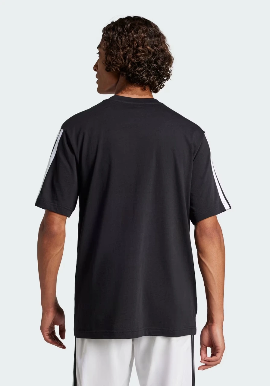 Camiseta Masculina 3 Stripes Adidas Ref 15499
