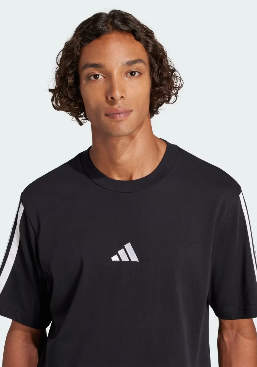Camiseta Masculina 3 Stripes Adidas Ref 15499