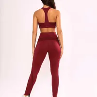 Legging Couro Ecológico Recortes Foscos - imagem 2