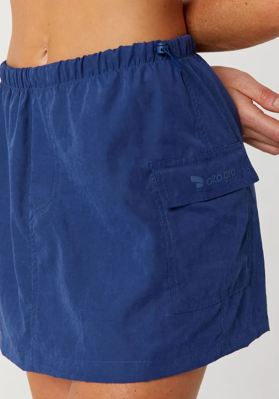 Saia Bolsos Laterais Alto Giro