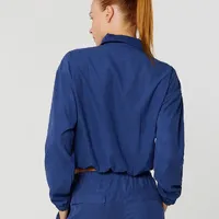 Jaqueta Cropped Com Zíper Alto Giro - imagem 3