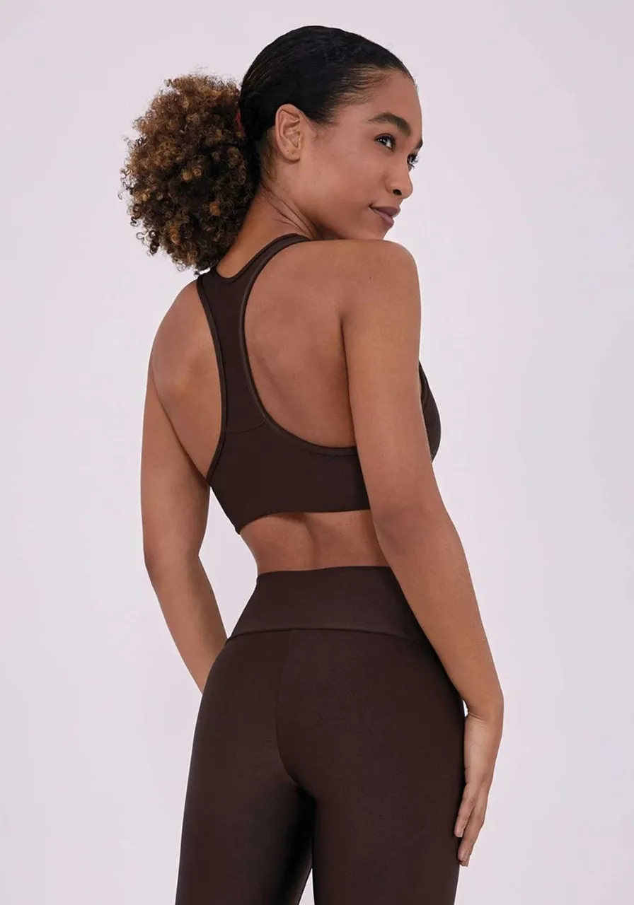 Top Atlanta Costas Nadador Preto