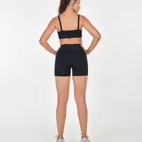 Bermuda Elástico Personalizo Alto Giro Preto - imagem 1