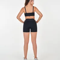 Bermuda Elástico Personalizo Alto Giro Preto - imagem 1