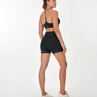 Bermuda Com Bolsos E Silicone Alto Giro - imagem 1