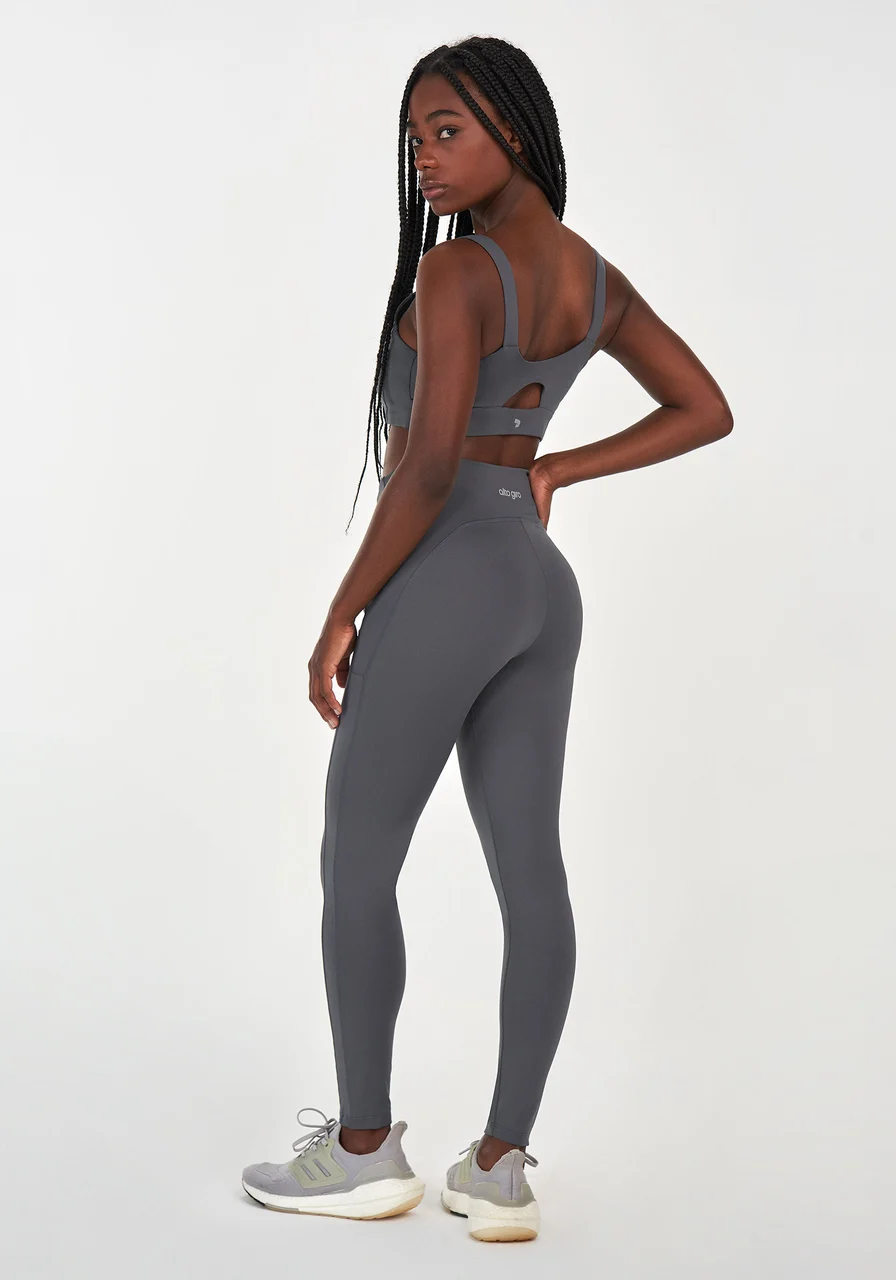 Legging Com Bolso Lateral Alto Giro