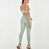 Legging Com Refletivos E Bolso Alto Giro - imagem 1