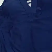 Maiô Plus Size Decote V Azul Marinho Alto Giro Ref 16238 - imagem 2