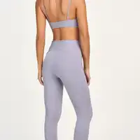 Legging Bolsos Laterais Alto Giro com Lapela Cinza Ref 13781 - imagem 2