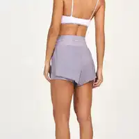Shorts Sobreposto Com Bolsos No Cos Alto Giro ref 13771 - imagem 2