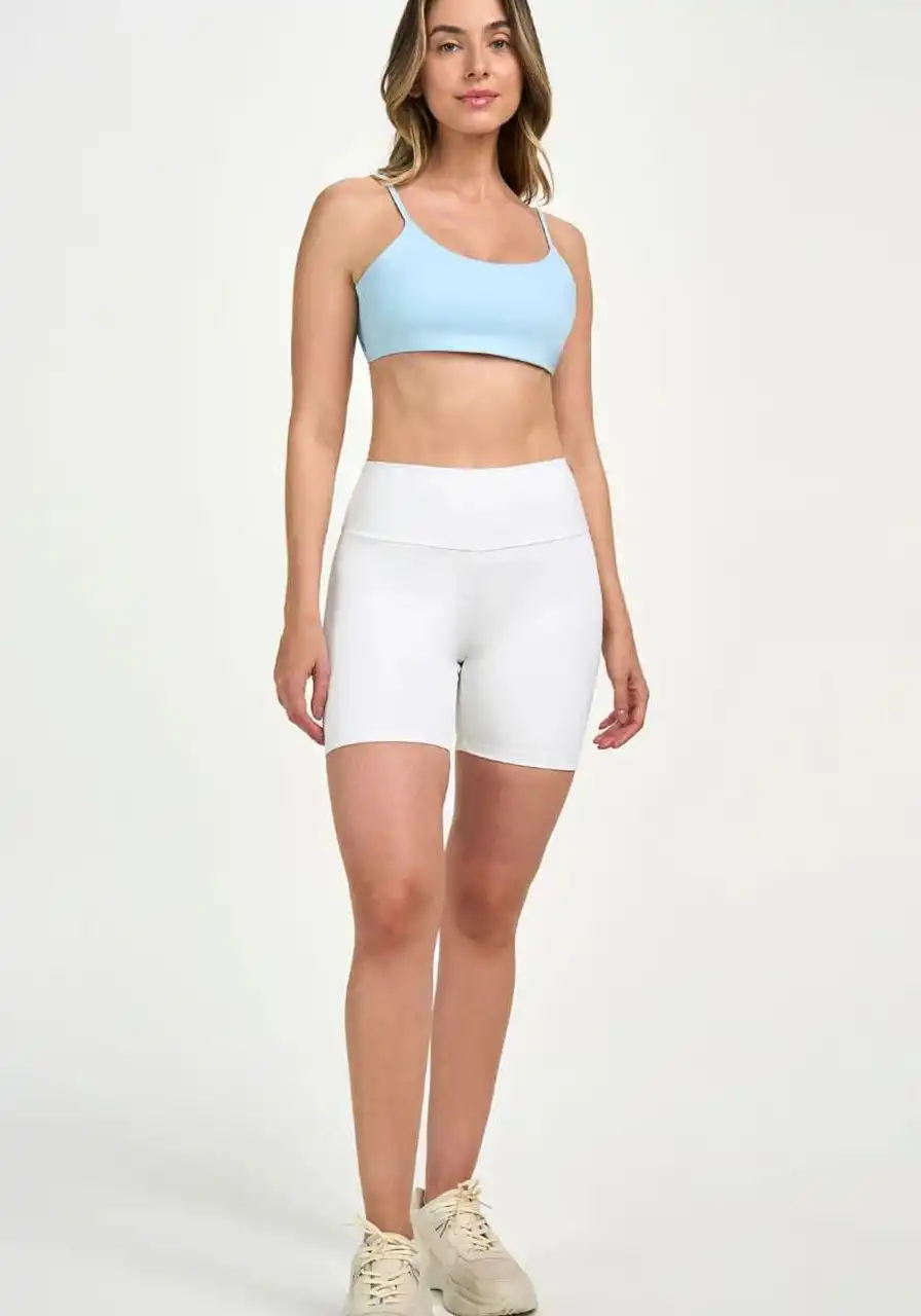 Bermuda Alto Giro Essentials Off White Ref 13818