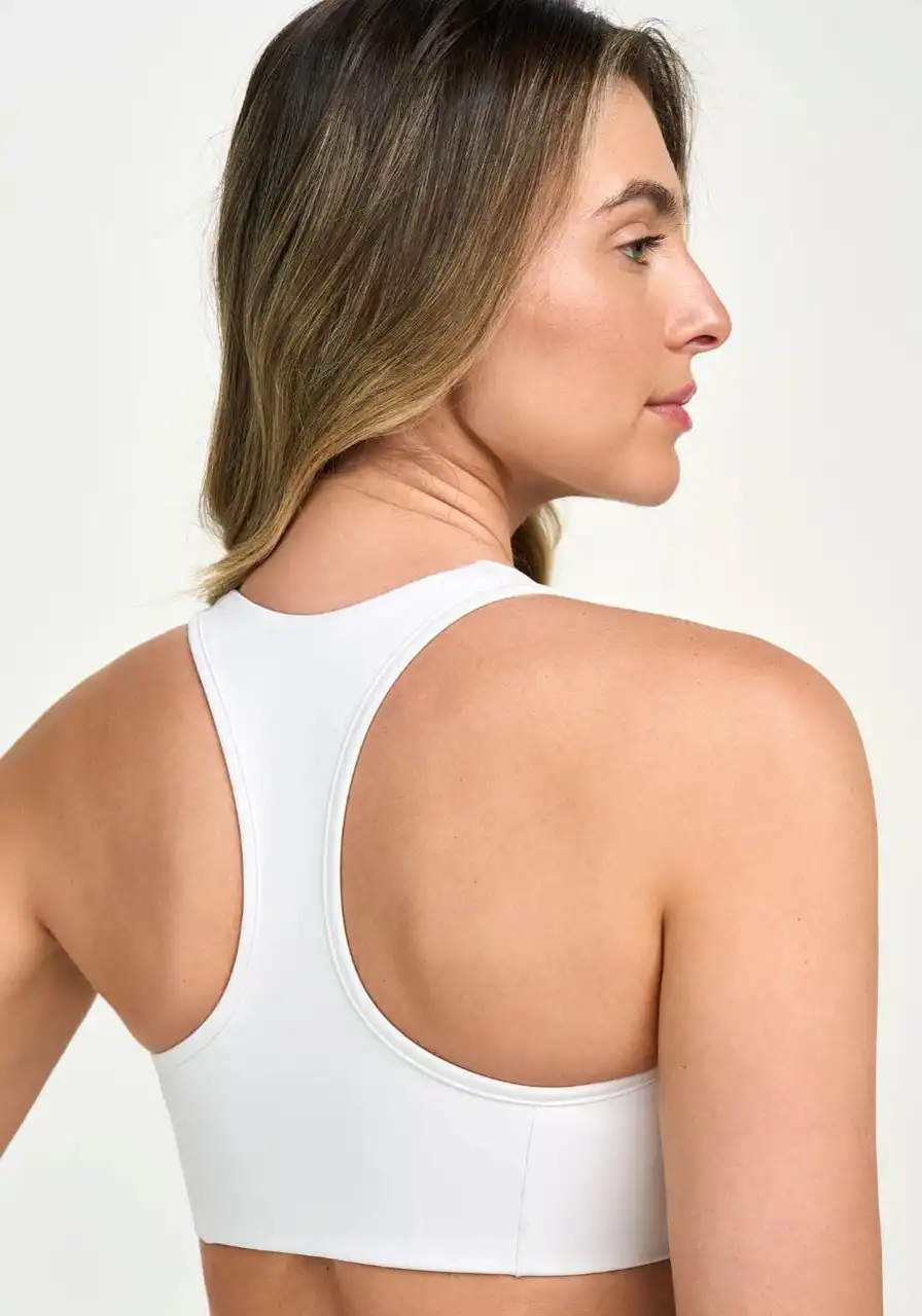 Top Alto Giro Costas Nadador Essentials Off White Ref 13823