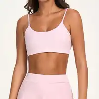 Top Eterno Liso Costas Decotada Alto Giro Rosa Ref13833 - imagem 2