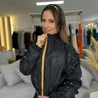 Jaqueta Reflect Com Detalhe Dourado - imagem 1