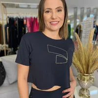 Cropped Skin Fit Simbolo - imagem 1