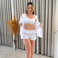 Conjunto Camisa Manga Curta e Shorts Alto Giro  - imagem 3