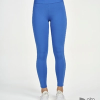 Legging Elástico Personalizado Alto Giro Azul Ref. 9629 - imagem 2