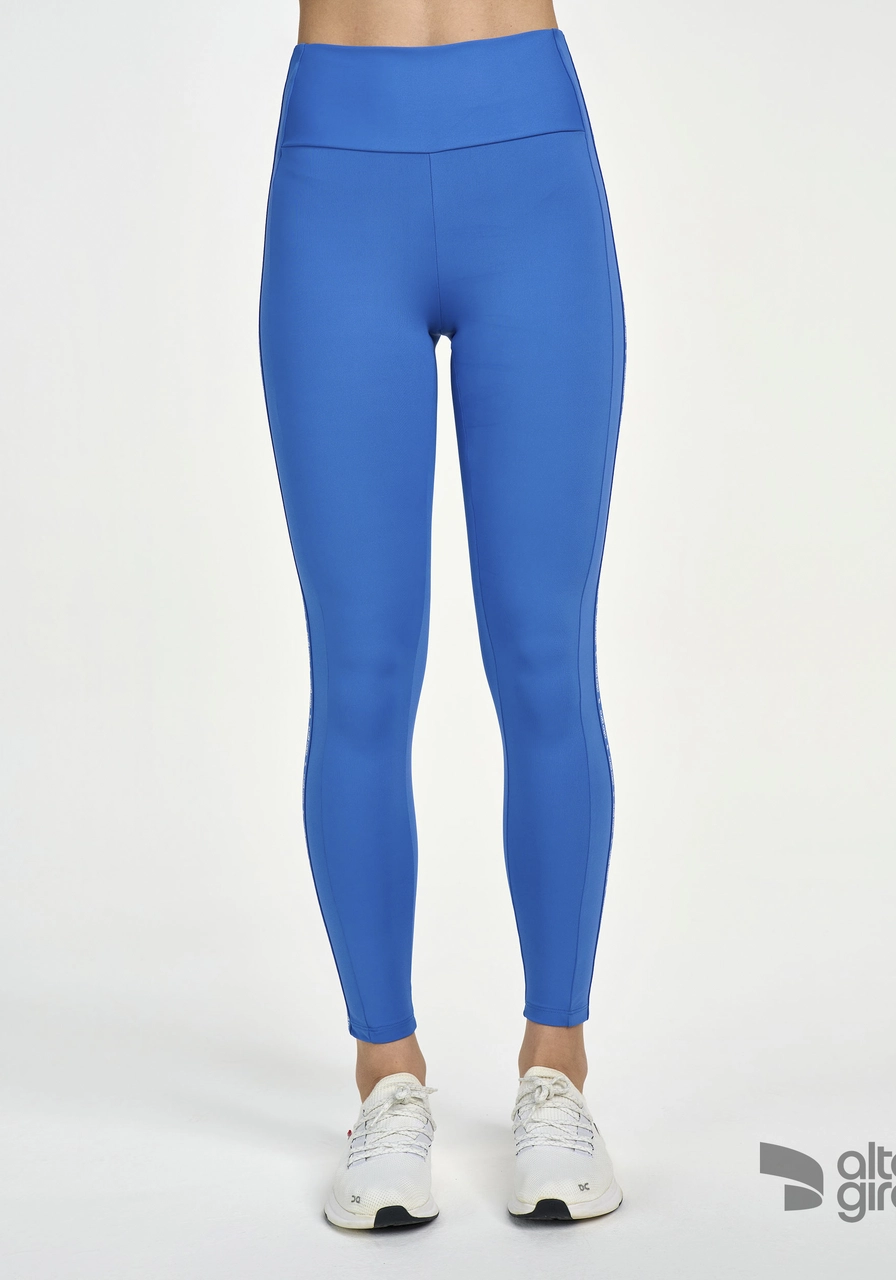 Legging Elástico Personalizado Alto Giro Azul Ref. 9629