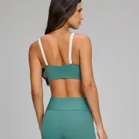 Top Elástico Personalizado Verde Cálido Alto Giro Ref 11711   - imagem 1