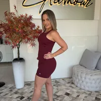 Macacao decote Alto costas regata Alto Giro Ref 13537 - imagem 2