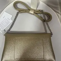 Bolsas pequena sintéticos Arezzo Dourada Ref 13340 - imagem 2