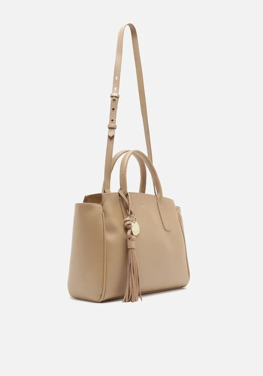 Bolsa Média Sintéticos Arezzo Nude Ref 13341