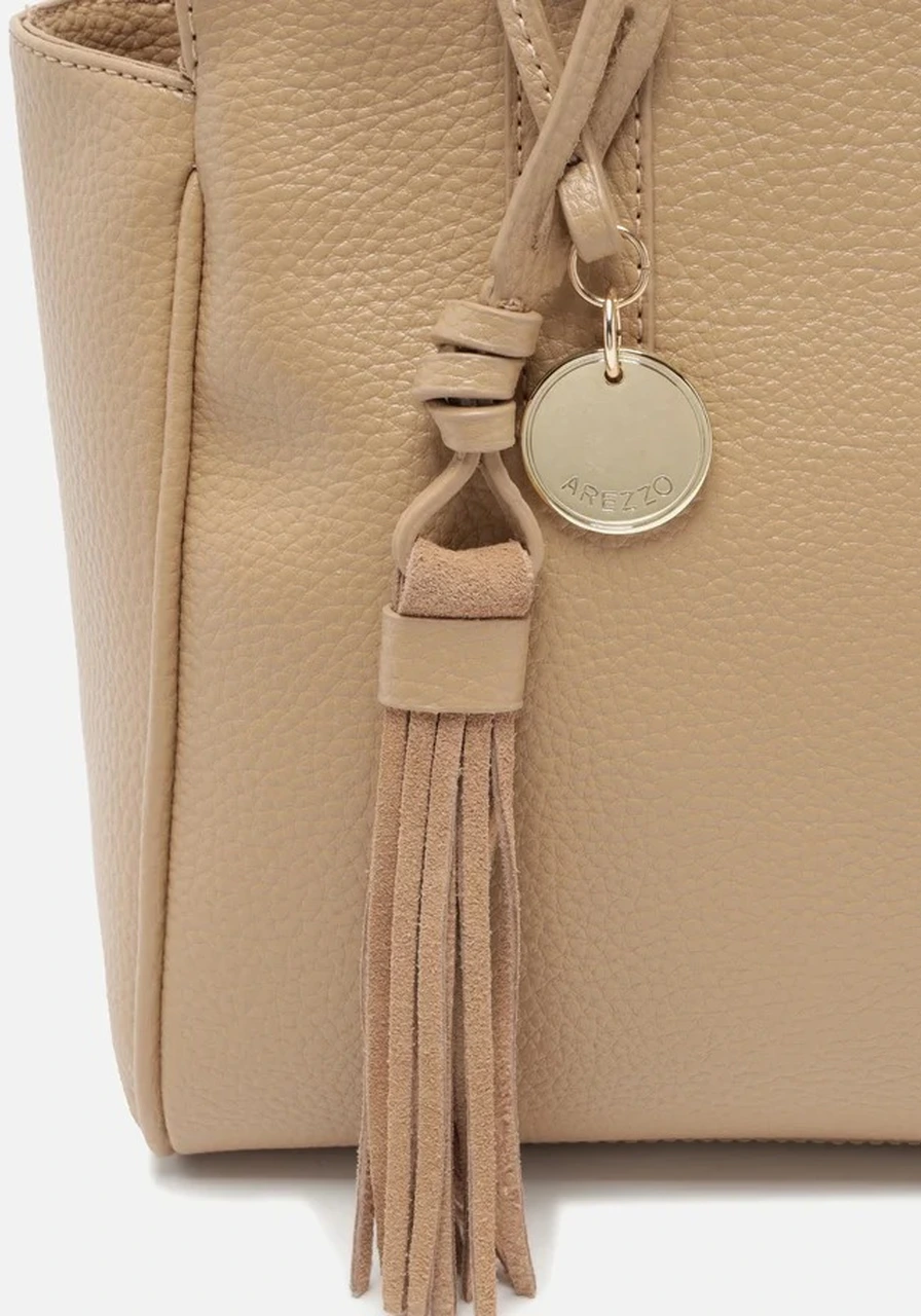Bolsa Média Sintéticos Arezzo Nude Ref 13341