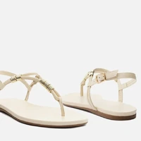 Sandália Salto Rasteiro Sintético Arezzo Ref 13969   - imagem 3