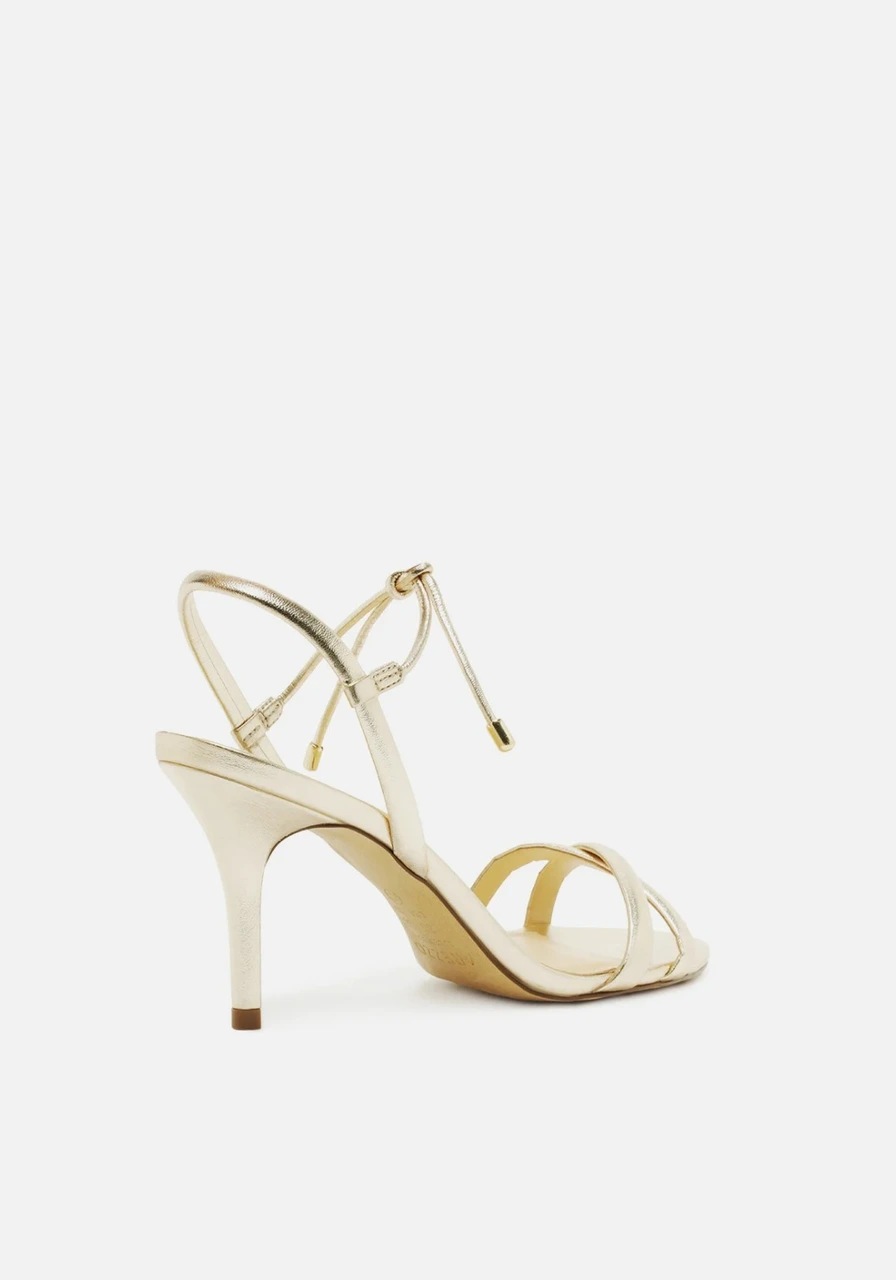 Sandália Sintético Salto Médio Arezzo Ref 13609