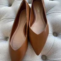 Sapatilha Couros Salto Rasteiro Arezzo Ref 14209 - imagem 1