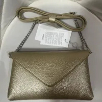 Bolsas pequena sintéticos Arezzo Dourada Ref 13340 - imagem 3