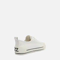 Tênis Slip On Branco Couro Elástico Arezzo Ref 15123 - imagem 2