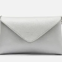 Bolsas Pequena Sintéticos Arezzo Metalizado Prata  Ref 13340 - imagem 2