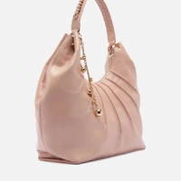 Bolsa Média Couros Rosa Arezzo Ref 14801 - imagem 4