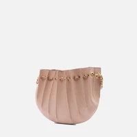 Bolsa Pequena Couros Rosa Arezzo Ref 14800 - imagem 1