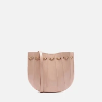 Bolsa Pequena Couros Rosa Arezzo Ref 14800 - imagem 2