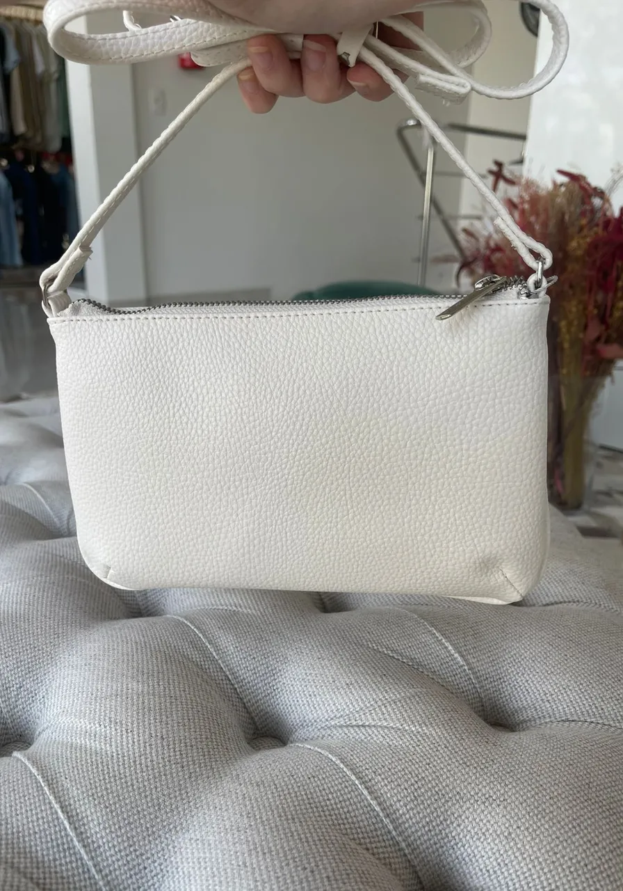 Bolsas Pequena Sintéticos Arezzo Branca Ref 13340