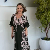 Vestido midi Mônica estampado CaCay Ref 13257 - imagem 6