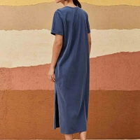 Vestido Midi Bolsinho Estonado Cacay Ref 13849 - imagem 1